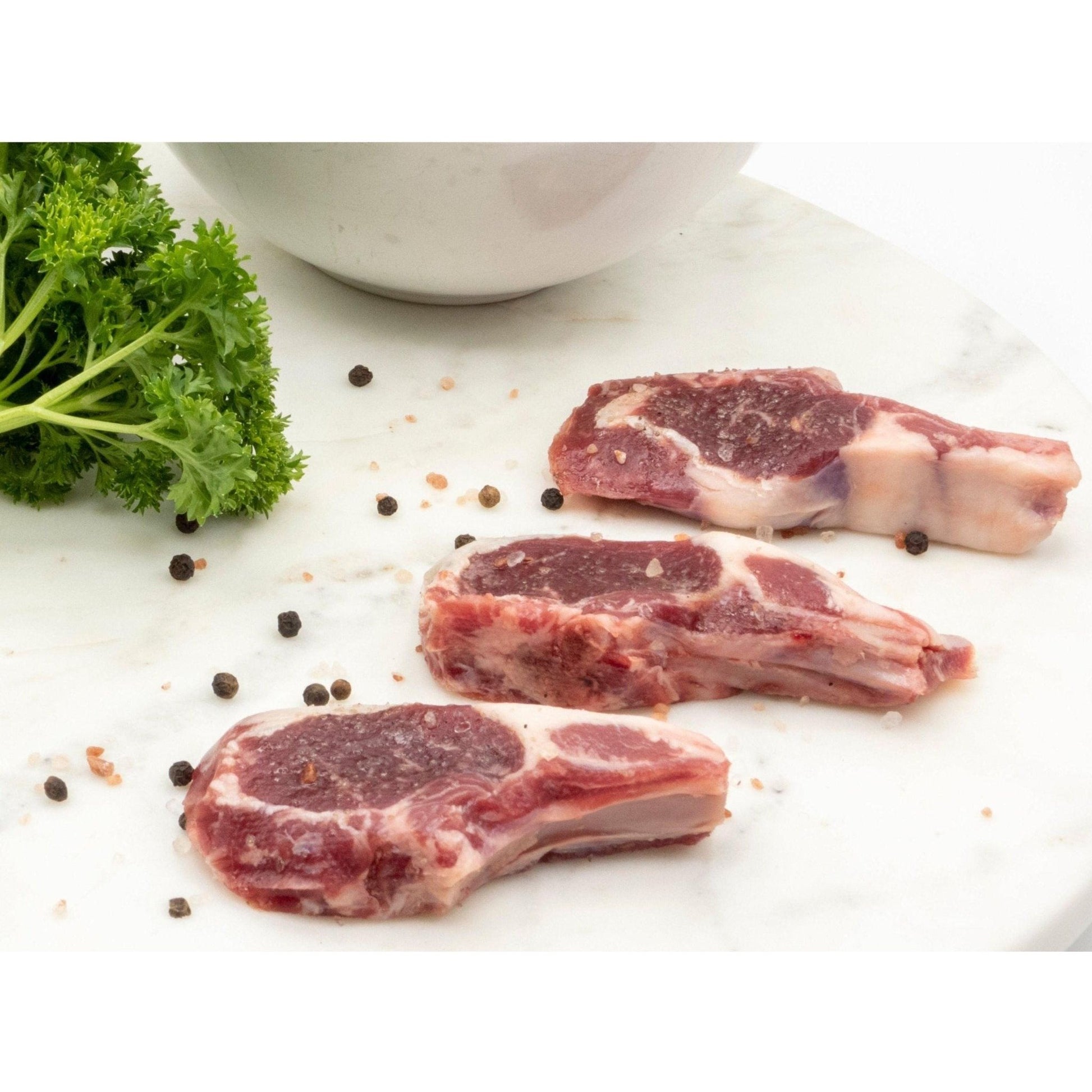 100% Grassfed Boer Goat Rib Chops (4 - Pack) - Nutrient Farm