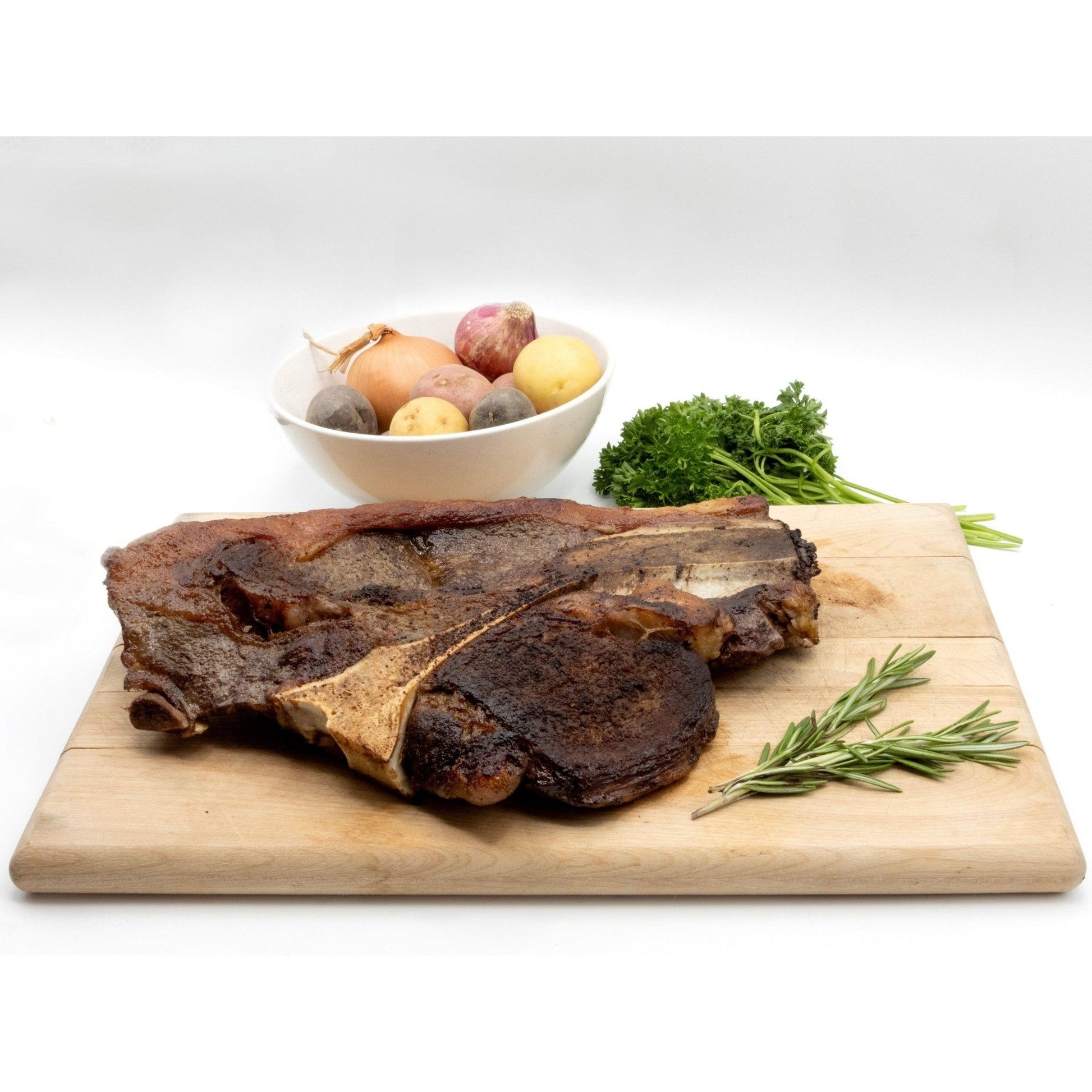 100% Grassfed Wagyu Beef Sirloin Steak Bone - In - Nutrient Farm