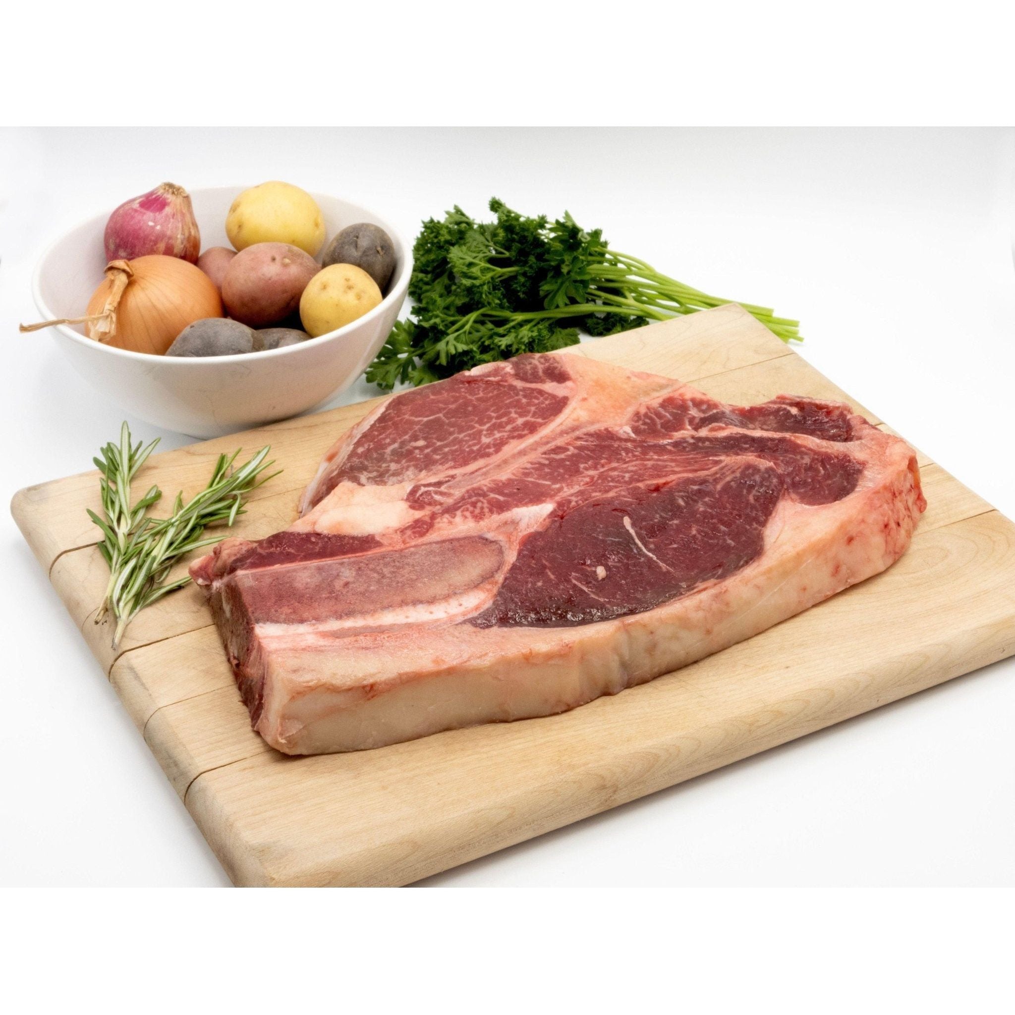 100% Grassfed Wagyu Beef Sirloin Steak Bone - In - Nutrient Farm