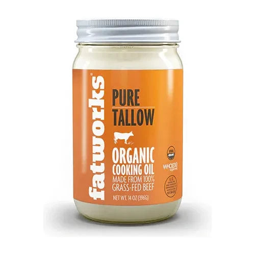 Organic 100% Grassfed Beef Tallow