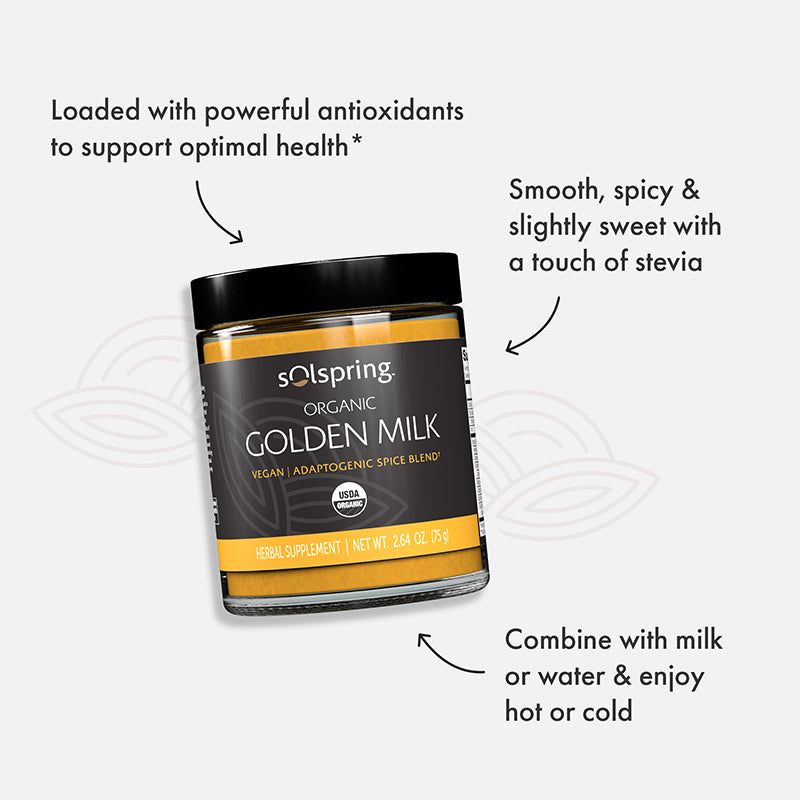 Solspring™ Golden Milk, Organic