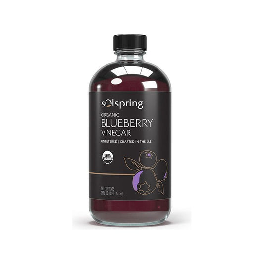 Solspring® Blueberry Vinegar, Organic