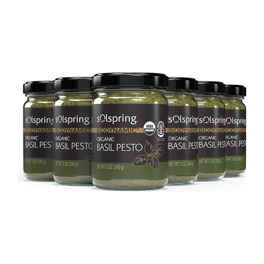 Biodynamic® Organic Basil Pesto, Solspring®