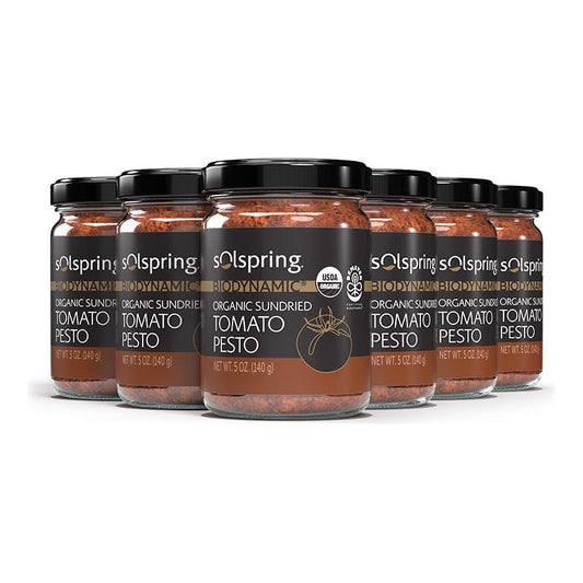 Biodynamic® Organic Sundried Tomato Pesto, Solspring®