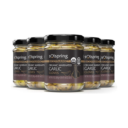 Biodynamic® Organic Marinated Garlic Cloves, Solspring®