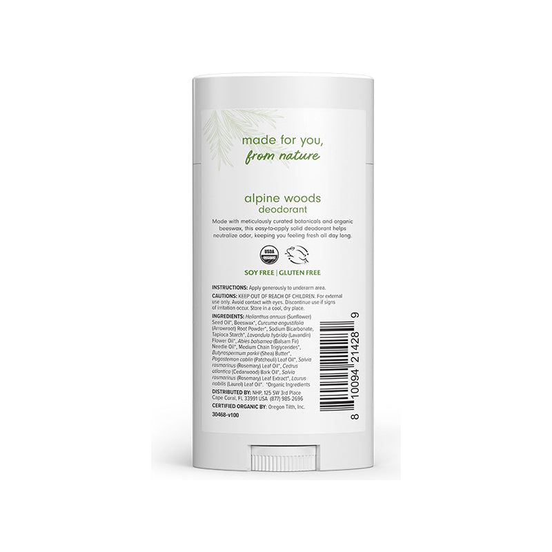 Organic Deodorant - Alpine Woods, Ola Botanicals®