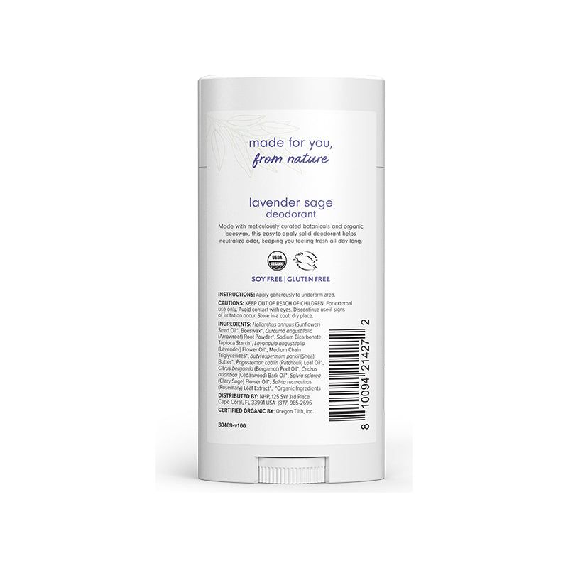 Organic Deodorant - Lavender Sage, Ola Botanicals®