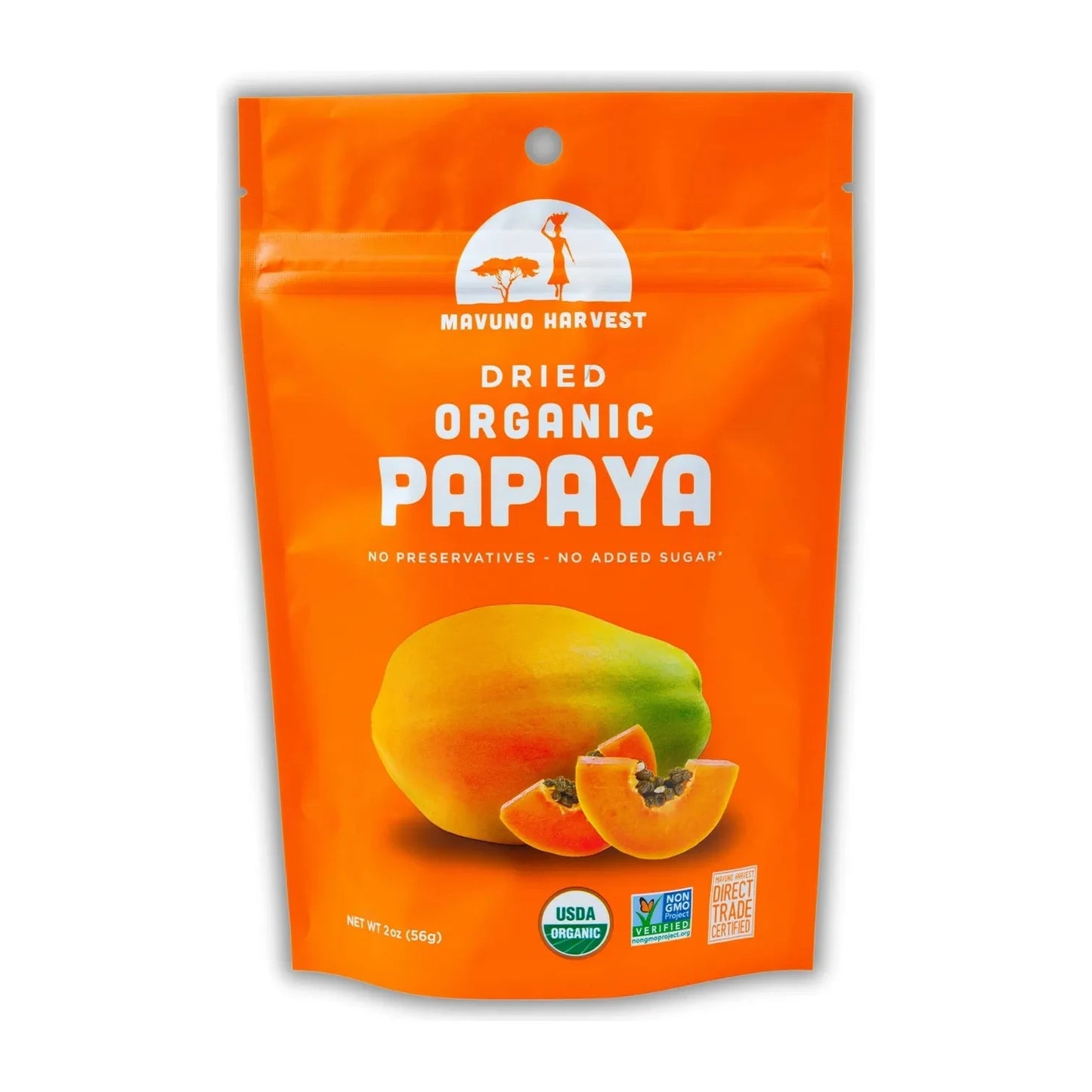 Organic Dried Papaya