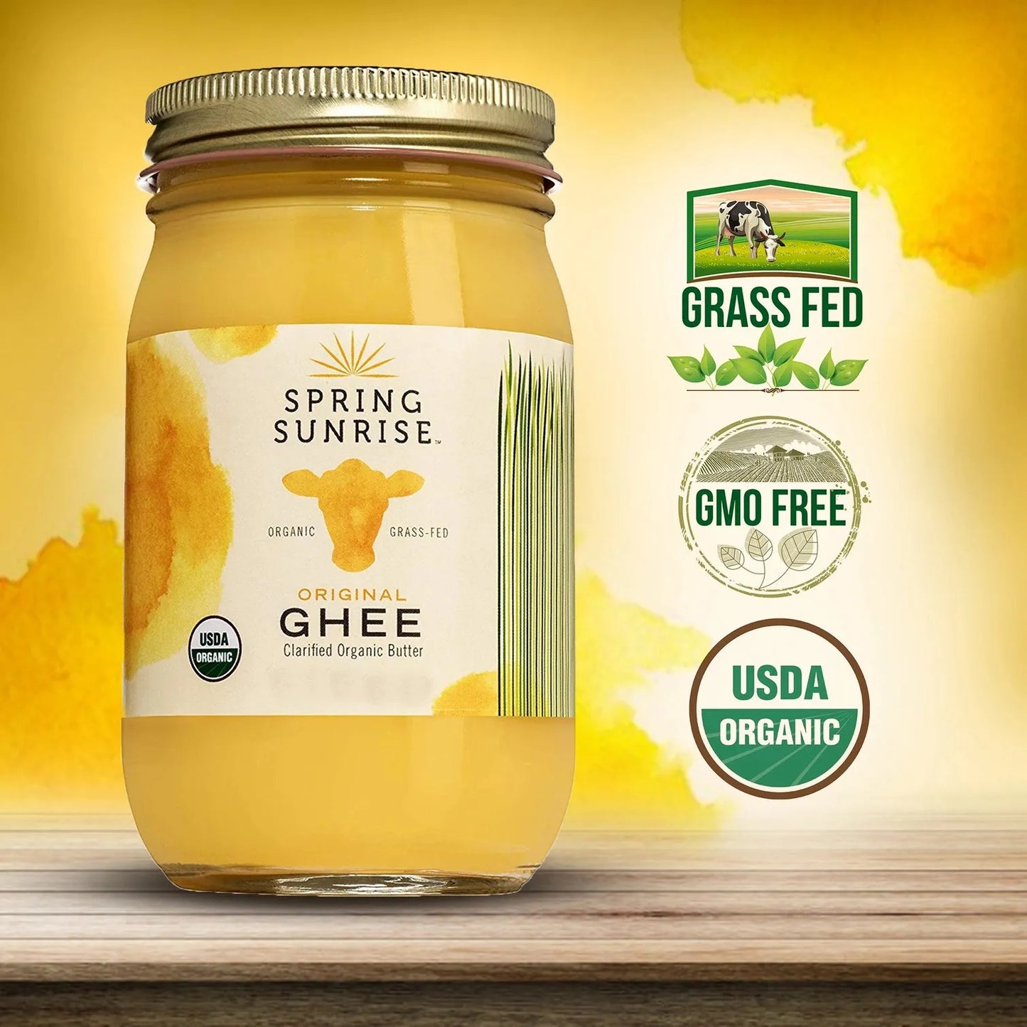 Organic Grassfed Ghee (clarified Butter)