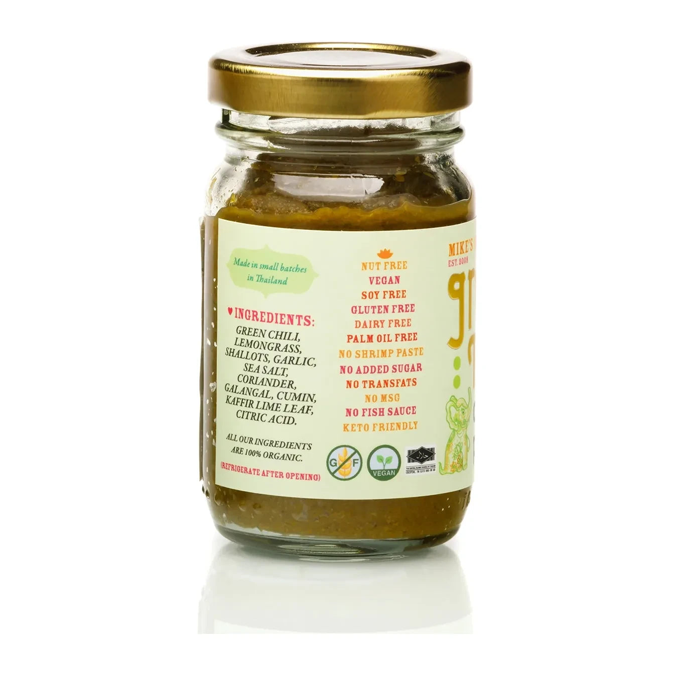 Organic Green Thai Curry Paste