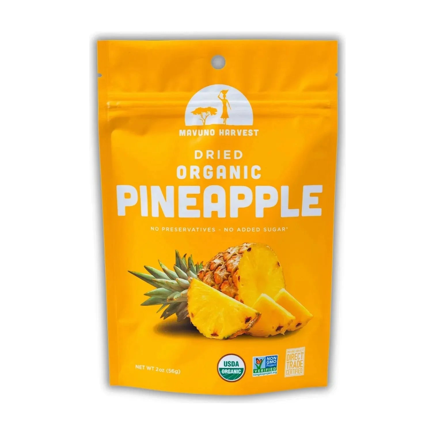 Organic Dried Pineapple