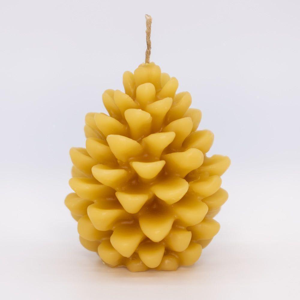 Beeswax Candle Cone Medium - Nutrient Farm