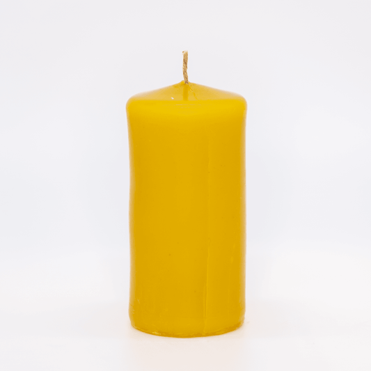 Beeswax Candle Cylinder Post Small - Nutrient Farm