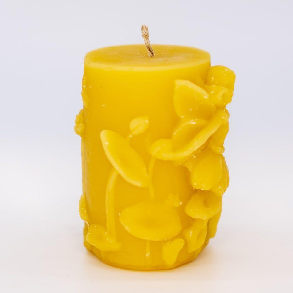 Beeswax Candle Fairy Chasing Dragonflies - Nutrient Farm