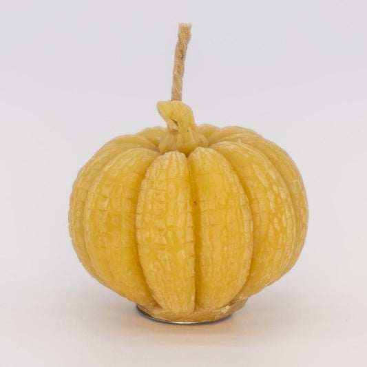 Beeswax Candle Pumpkin - Nutrient Farm