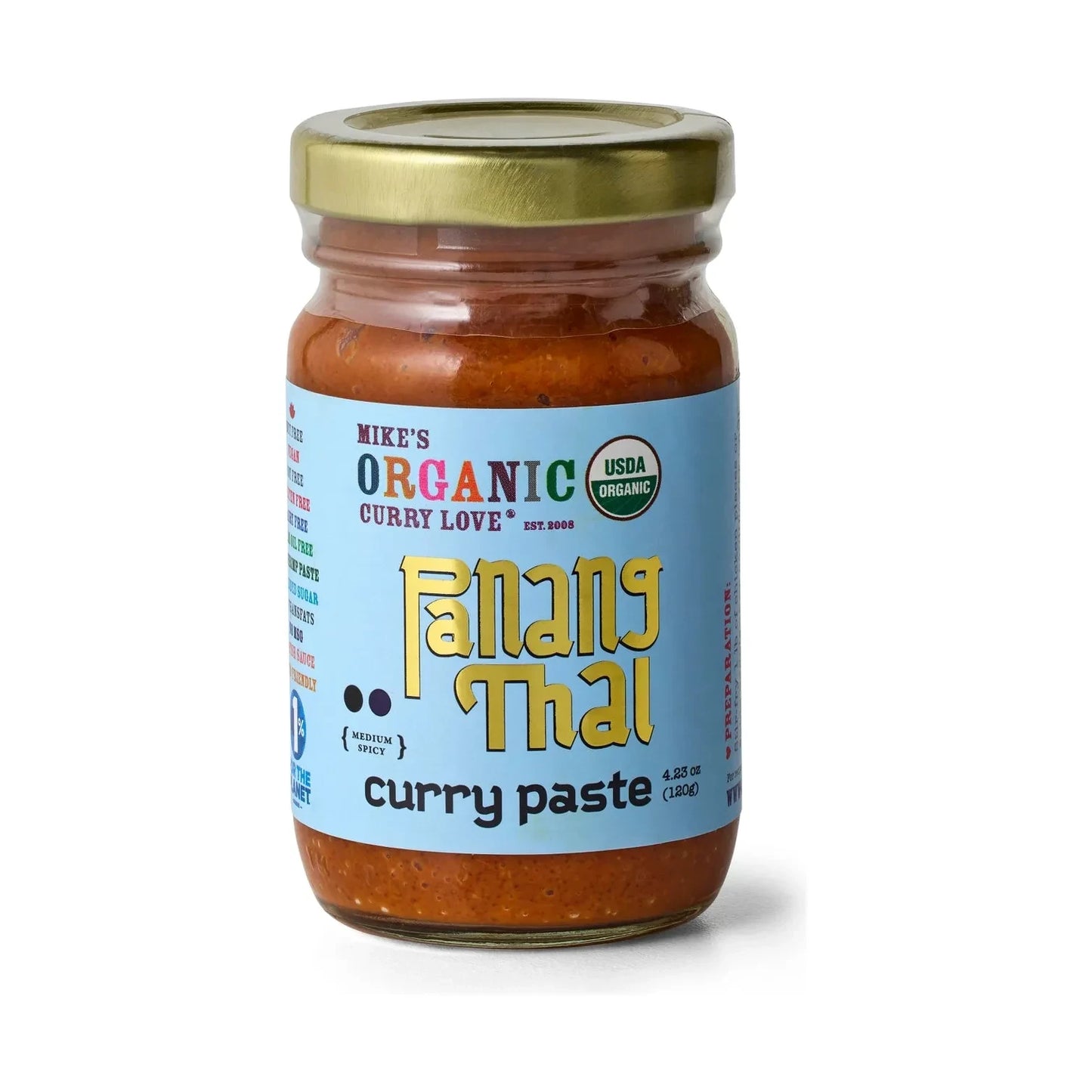 Organic Panang Thai Curry Paste