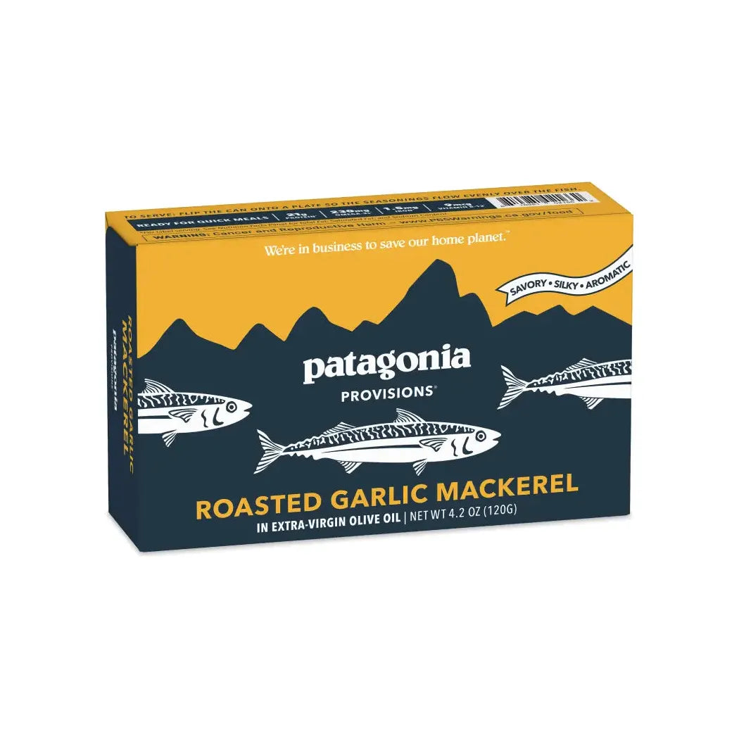 Wild Roasted Garlic Mackerel - Tinned Fish