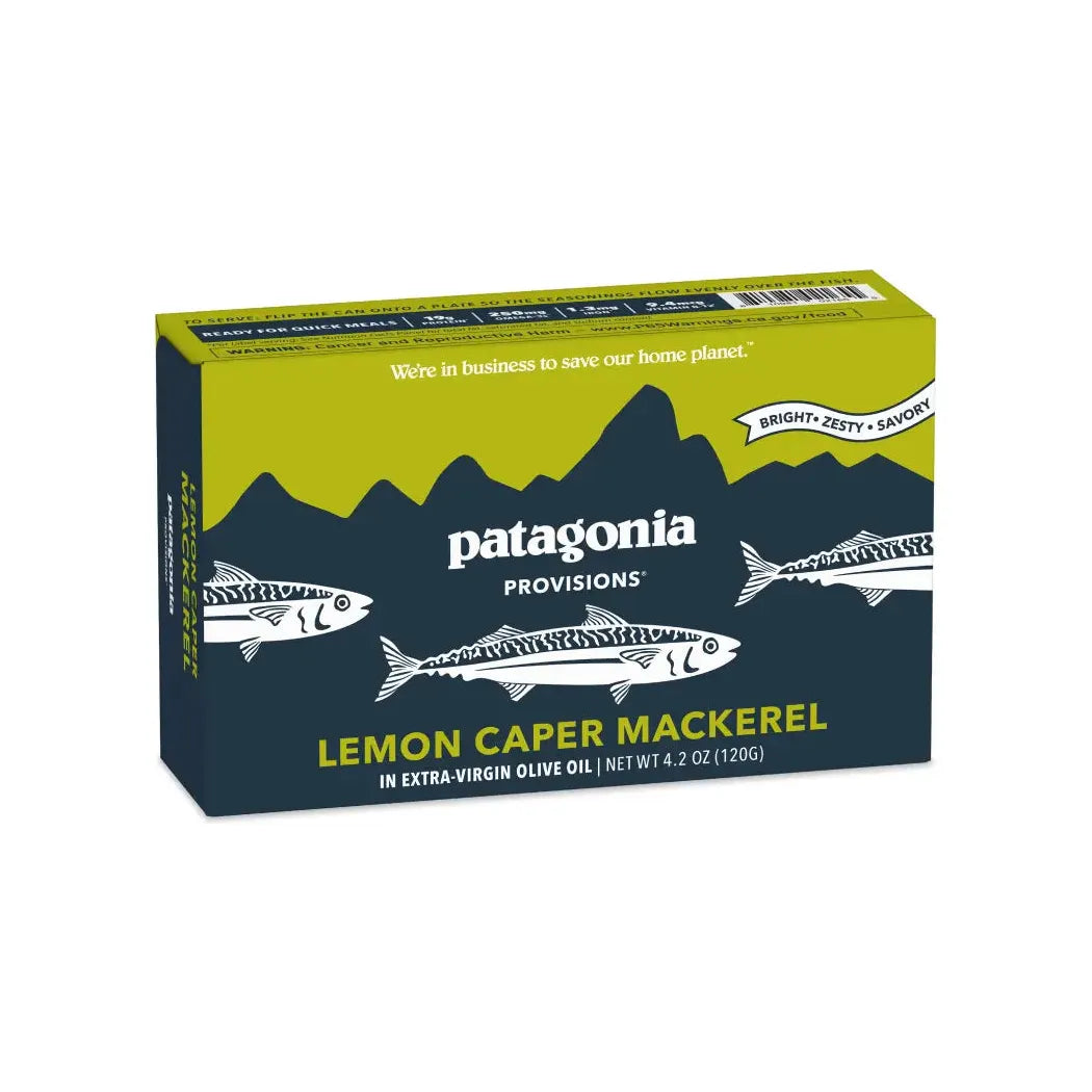 Wild Lemon Caper Mackerel - Tinned Fish