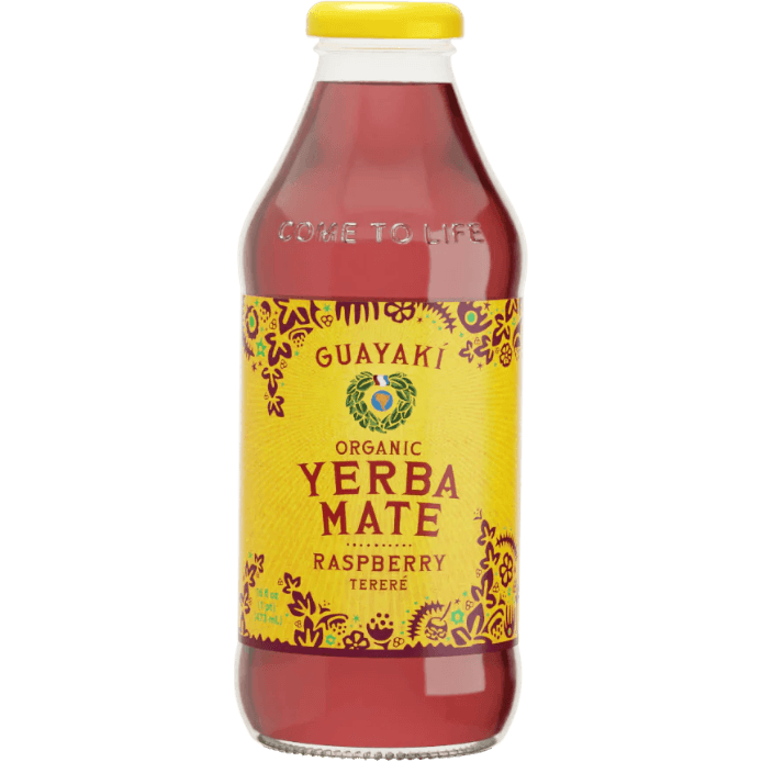 Organic Guayaki Yerba Mate Tereré in Glass - Nutrient Farm