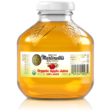 Organic Martinelli's Apple Juice in Glass - Nutrient Farm