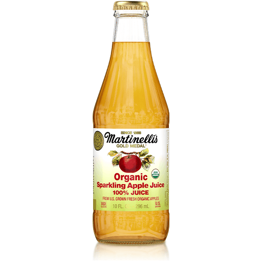 Organic Martinelli's Apple Juice in Glass - Nutrient Farm