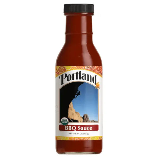 Portland Organic BBQ Sauce 14oz Glass Bottle - Nutrient Farm