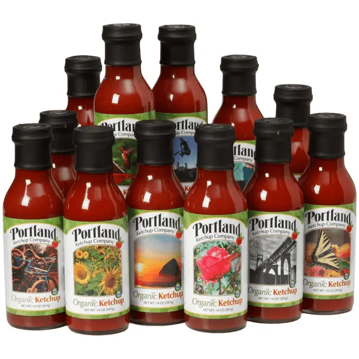 Portland Organic Ketchup 14oz Glass Bottle - Nutrient Farm