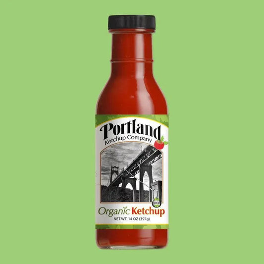 Portland Organic Ketchup 14oz Glass Bottle - Nutrient Farm