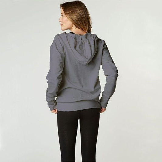 Sito™ Adult Hooded Sweatshirt, Organic Cotton: Gray (XXL) - Nutrient Farm