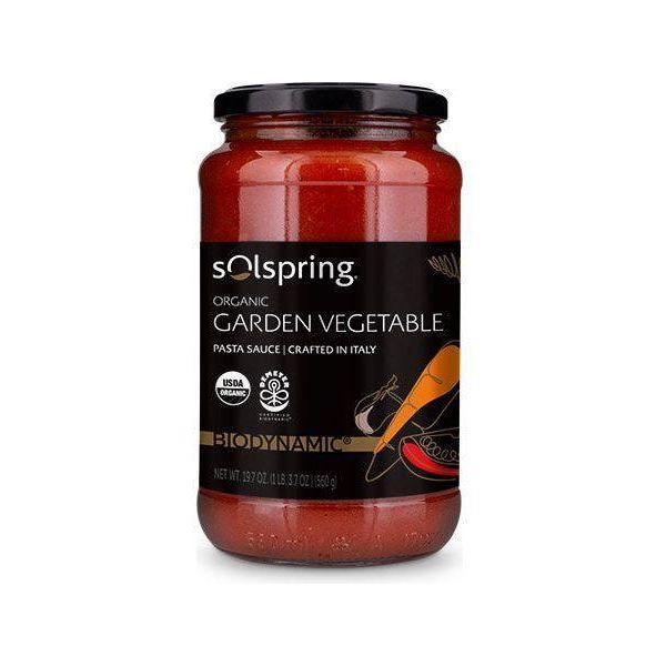 Solspring® Garden Vegetable Italian Pasta Sauce, Biodynamic® Organic - Nutrient Farm