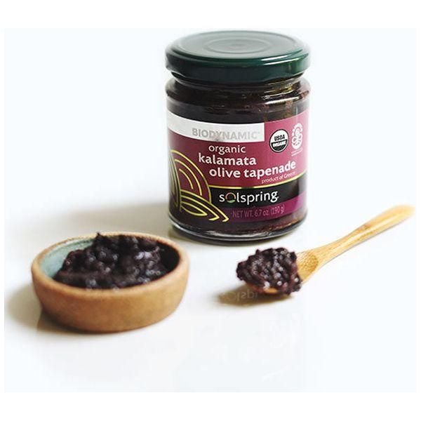 Solspring® Kalamata Olive Tapenade, Biodynamic® Organic - Nutrient Farm