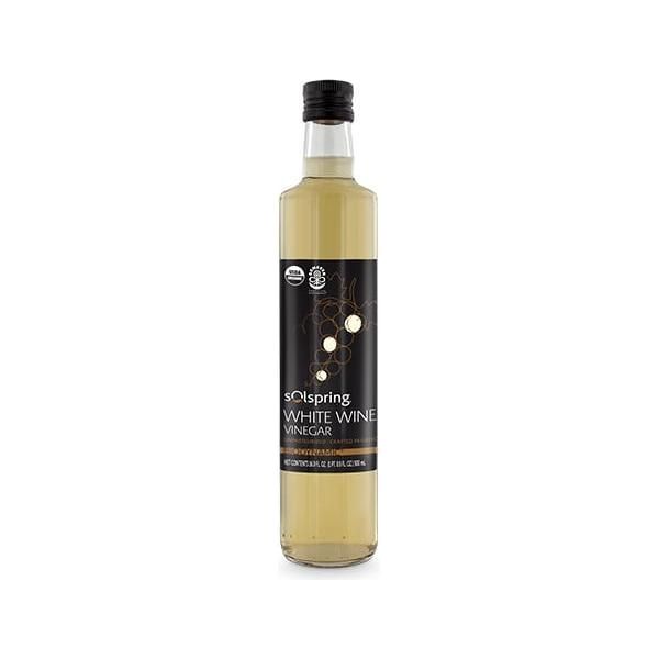 Solspring® White Wine Vinegar, Biodynamic® Organic - Nutrient Farm