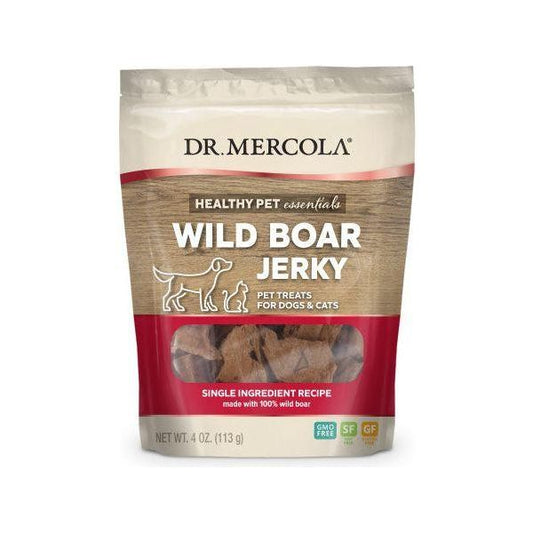 Wild Boar Jerky for Dogs & Cats - Nutrient Farm